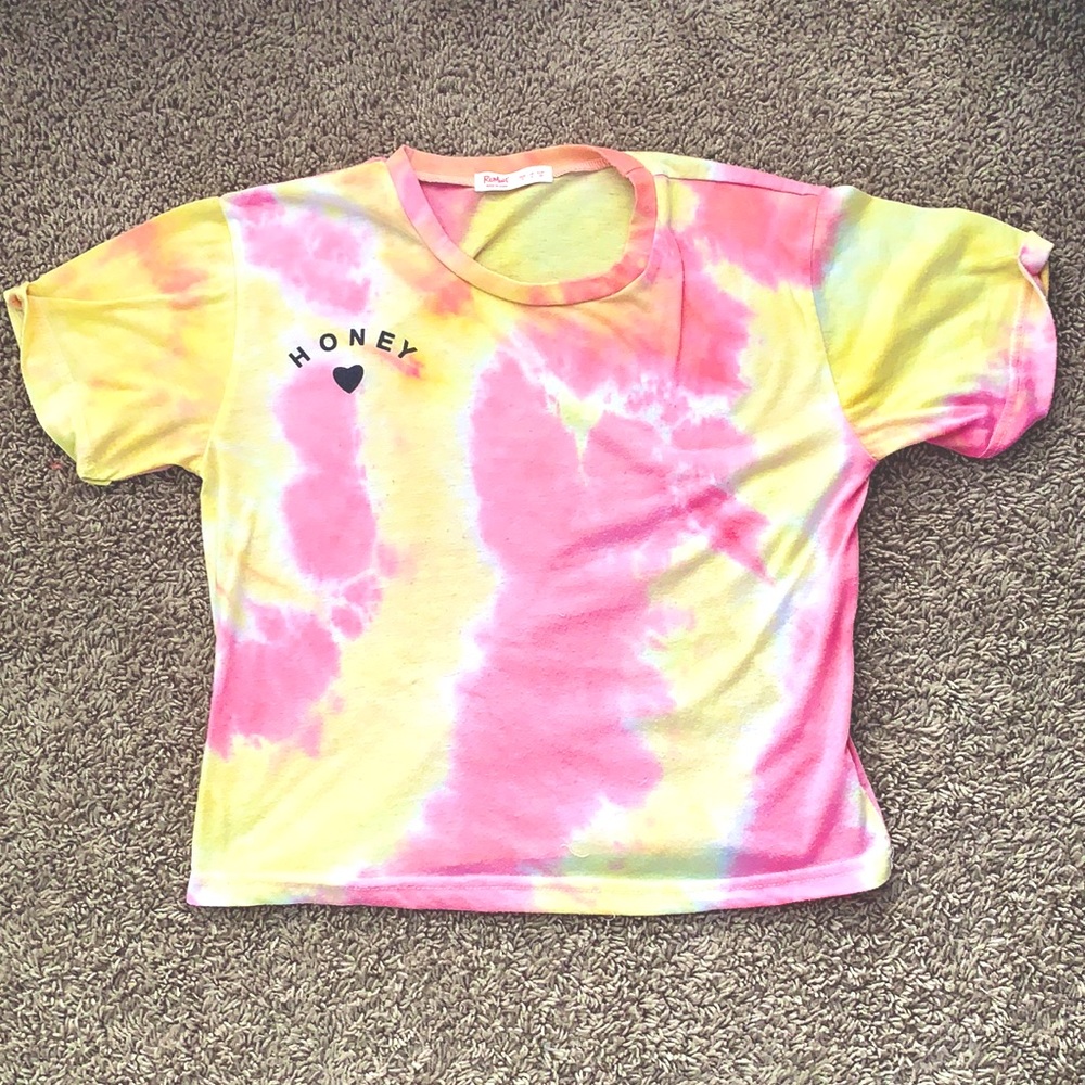 tie-die tee